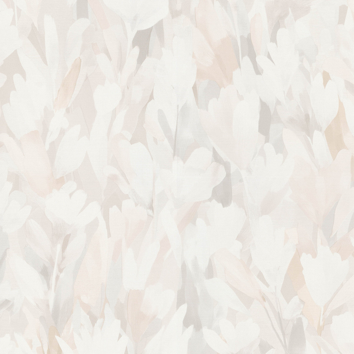 Sylvan Blooms Wallpaper - Beige pattern