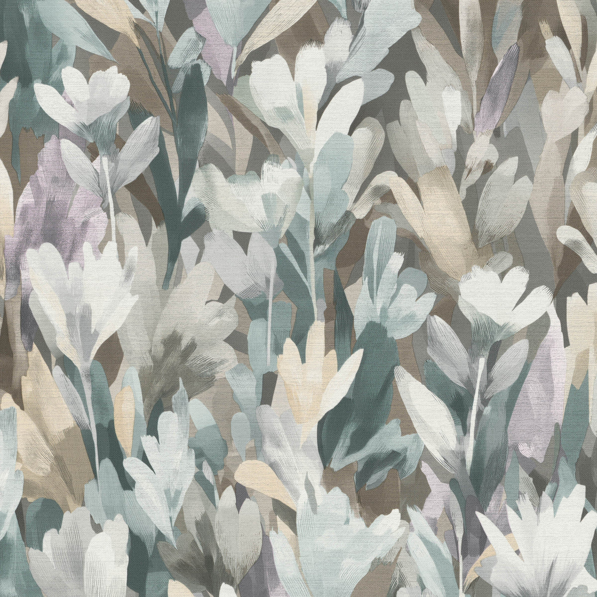 Sylvan Blooms Wallpaper - Purple pattern