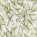 Sylvan Bamboo Fronds Wallpaper - Green pattern