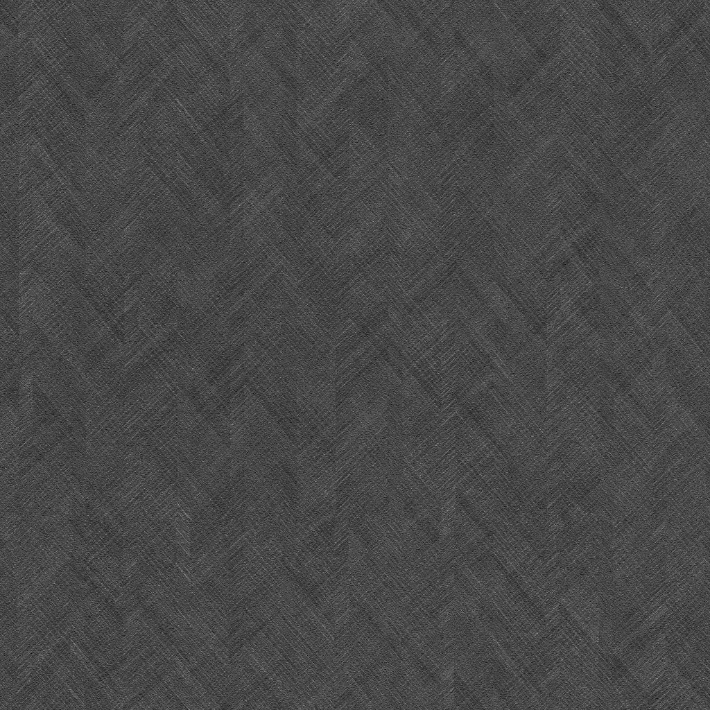 Rythmic Chevron Stripe Wallpaper - Anthracite pattern
