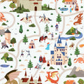 Knights Adventures Wallpaper - Multicolor pattern