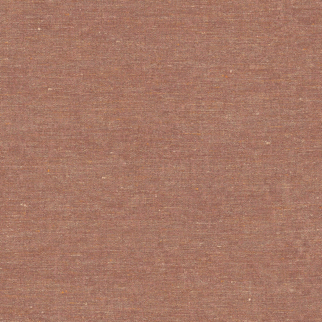 Faux Hemp Texture Wallpaper - Terracotta pattern
