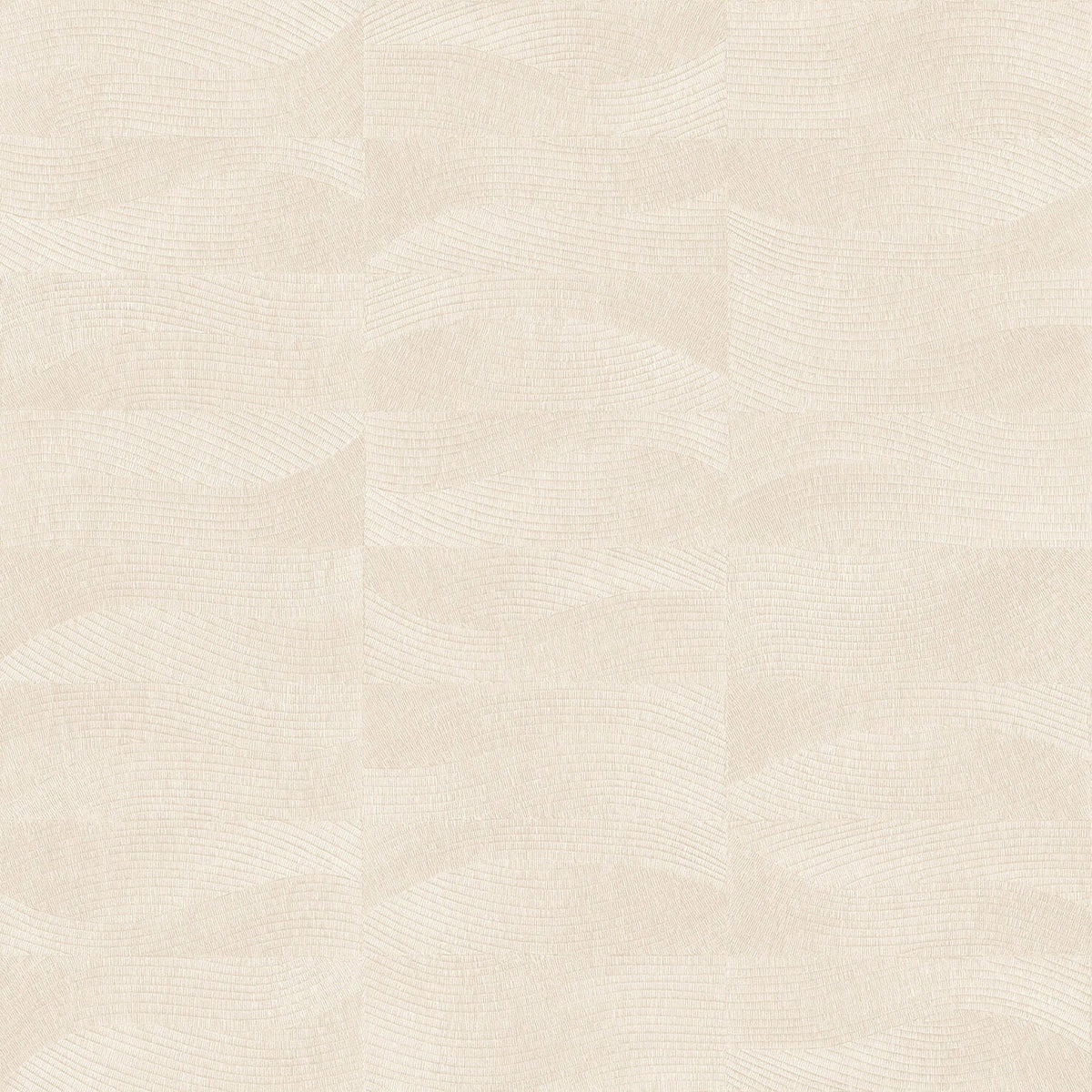 Terra Tide Geo Texture Wallpaper - Beige pattern