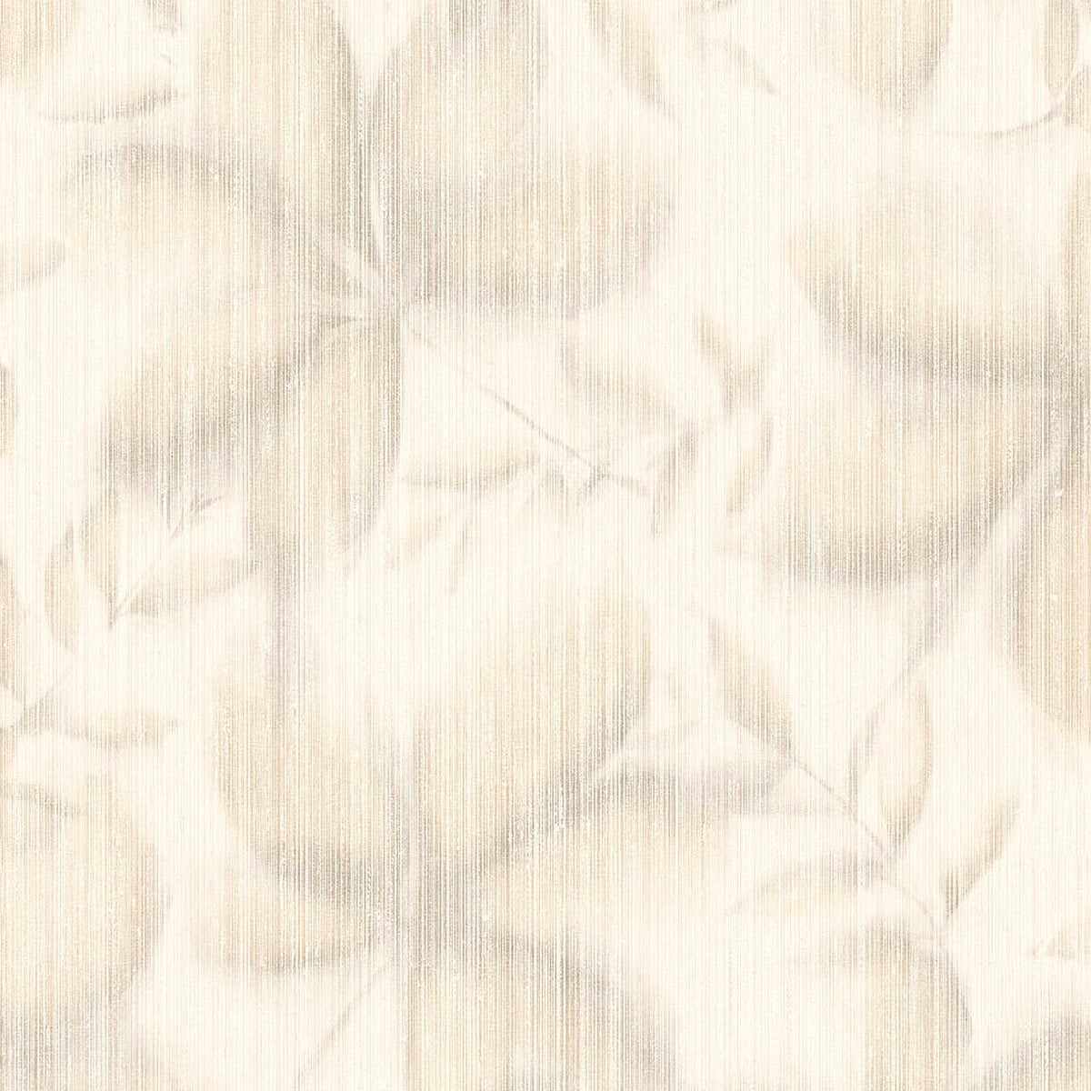 Vellum Leaf Wallpaper - Cream pattern