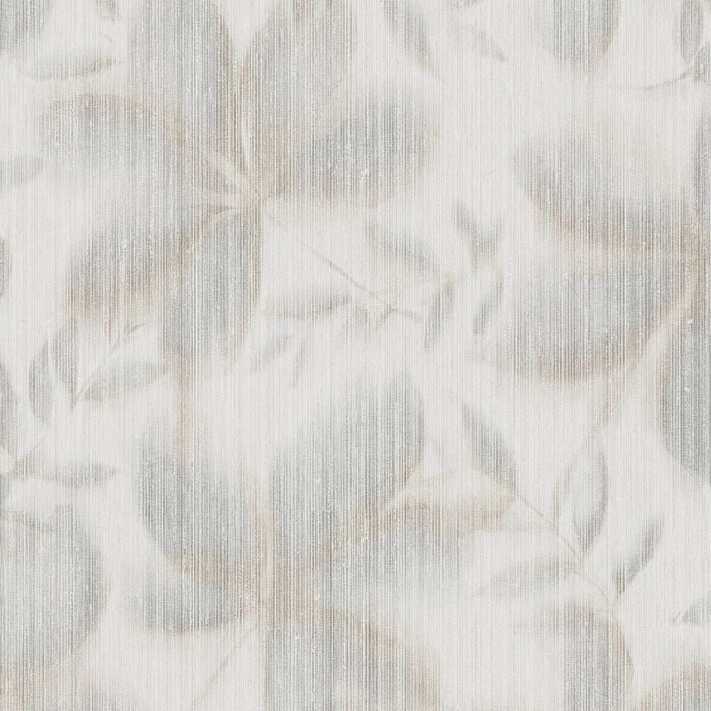 Vellum Leaf Wallpaper - Oyster Mushroom pattern