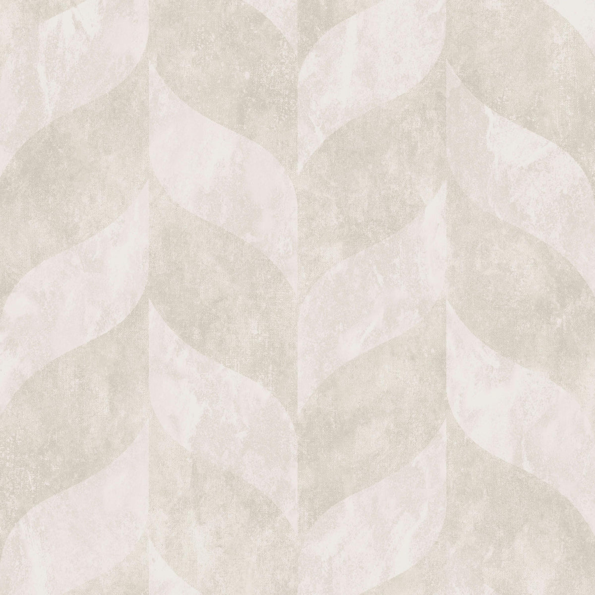 Harlow Geo Wallpaper - White pattern