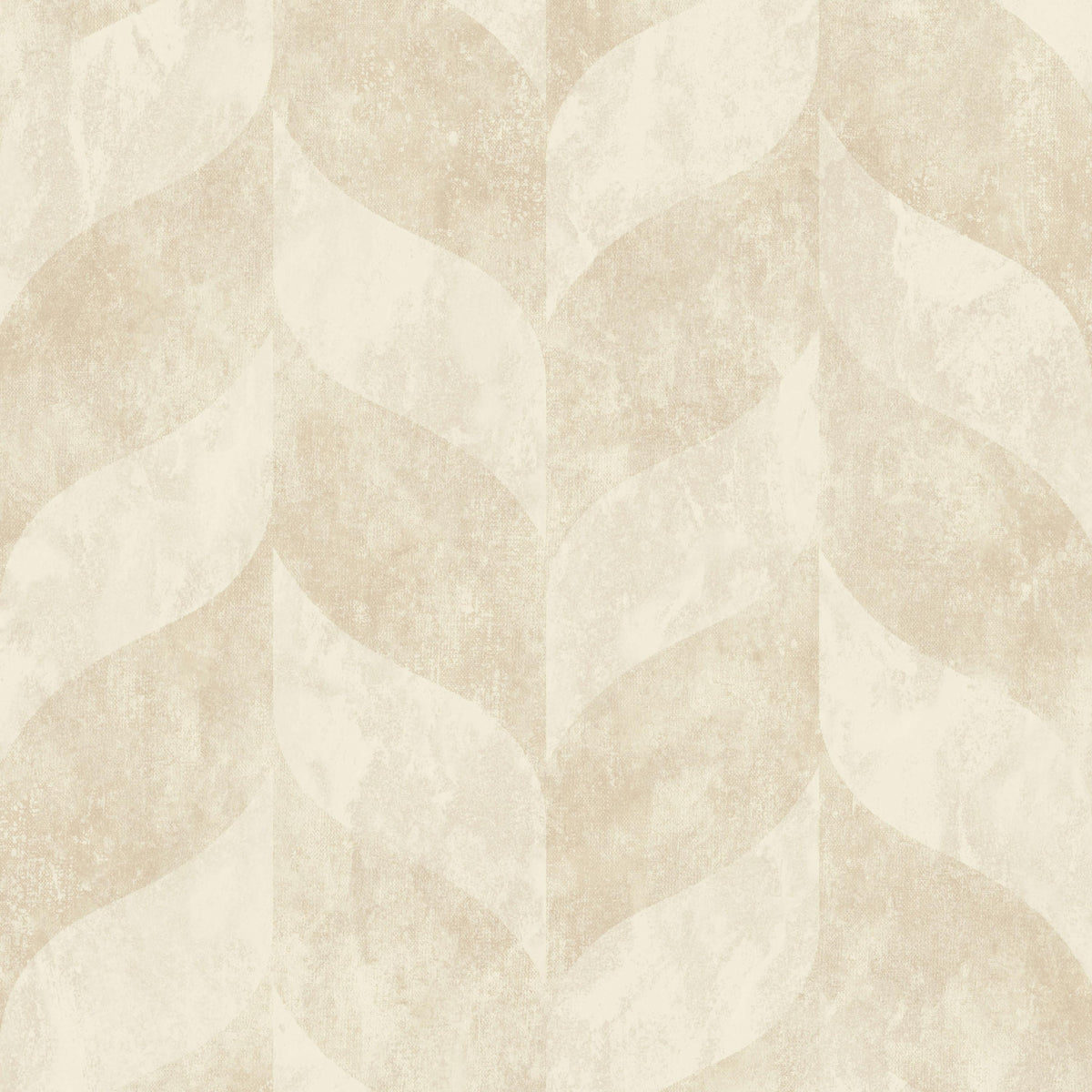 Harlow Geo Wallpaper - Beige pattern