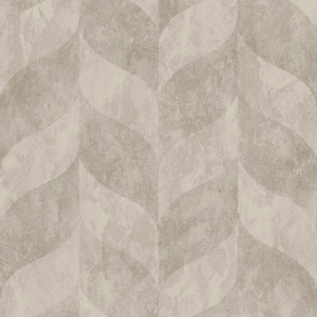Harlow Geo Wallpaper - Taupe pattern