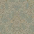 Venezia Damask Wallpaper - Green pattern