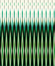 Load image into Gallery viewer, Ikat Wallpaper • Green Wallpaper • Kitty McCall • Swatch