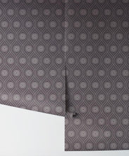 Load image into Gallery viewer, Retro Pop Wallpaper • Geometric • Dark Grey • Rolls