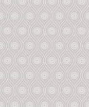 Load image into Gallery viewer, Retro Pop Wallpaper • Geometric • Light Grey • Swatch