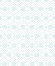 Load image into Gallery viewer, Retro Pop Wallpaper • Geometric • Mint Reverse • Swatch