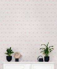 Load image into Gallery viewer, Retro Pop Wallpaper • Geometric • Pink Reverse • Insitu