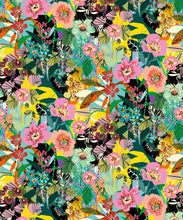 Load image into Gallery viewer, Jardin de Fleurs • Colorful Bold Floral Wallpaper • Kitty McCall • Swatch