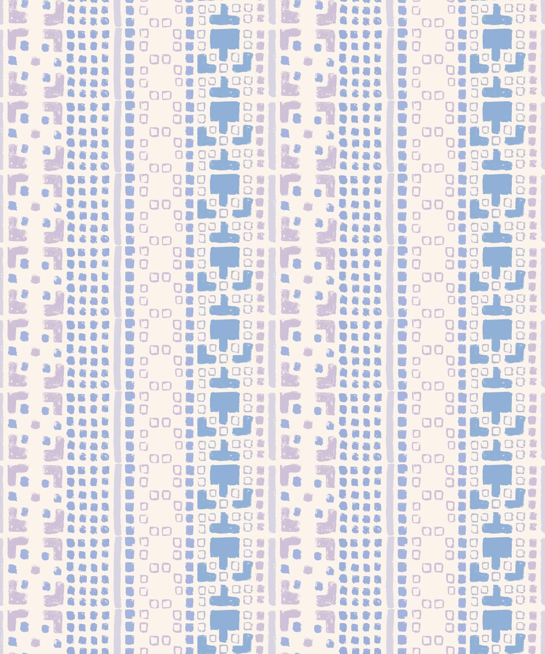 Mosaic Wallpaper • Blue • Swatch