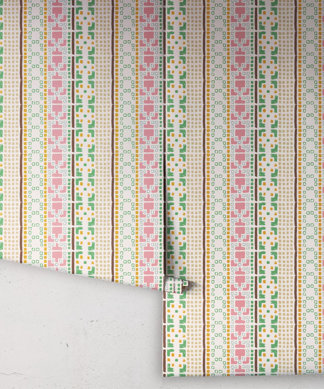 Mosaic Wallpaper • Multi • Rolls