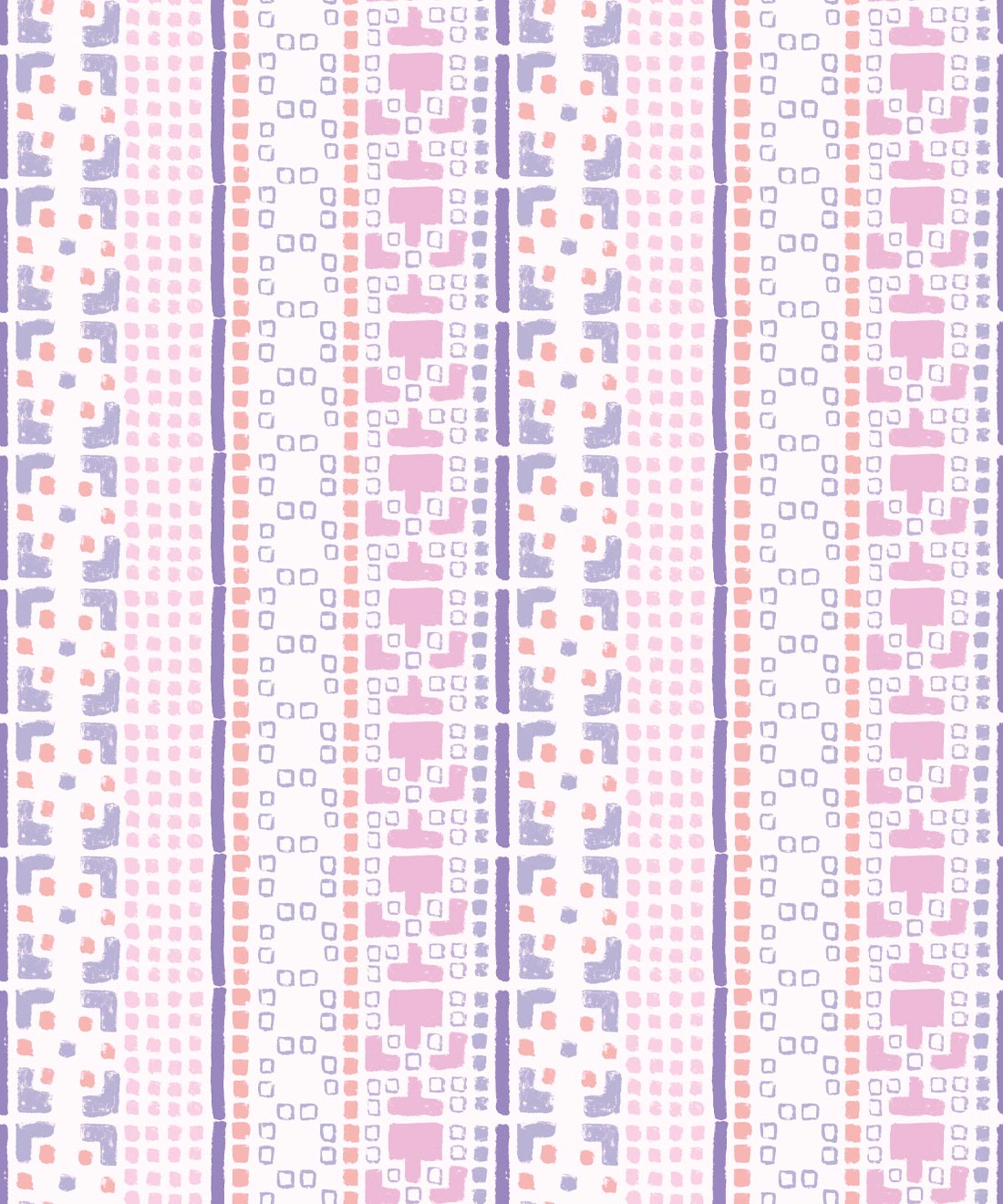 Mosaic Wallpaper • Pink • Swatch