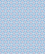 Load image into Gallery viewer, Whimsical Wallpaper • Sky Blue • Swatch