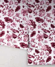 Load image into Gallery viewer, Golden Koi Wallpaper • Magenta • Rolls