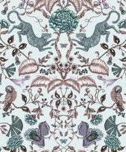 Load image into Gallery viewer, Playful Tiger Wallpaper • Ice • Swatch