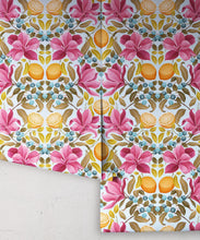 Load image into Gallery viewer, Lemons &amp; Magnolia Wallpaper • Spring • Rolls