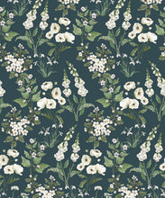 Load image into Gallery viewer, Wallpaper Republic - Floral Emporium Collection - Garden Delight - Emerald - Swatch