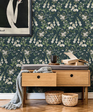 Load image into Gallery viewer, Wallpaper Republic - Floral Emporium Collection - Garden Delight - Emerald - Insitu