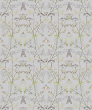Load image into Gallery viewer, Wallpaper Republic - Floral Emporium Collection - Queen Anne’s Lace - Dusty Blue - Swatch