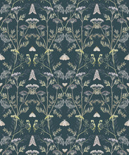 Load image into Gallery viewer, Wallpaper Republic - Floral Emporium Collection - Queen Anne’s Lace - Emerald - Swatch