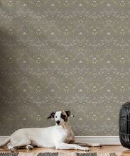 Load image into Gallery viewer, Wallpaper Republic - Floral Emporium Collection - Queen Anne’s Lace - Sage Grey - Insitu
