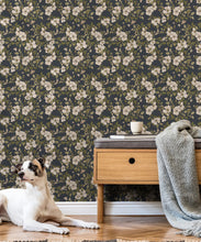 Load image into Gallery viewer, Wallpaper Republic - Floral Emporium Collection - Sweet Brair - Charcoal - Insitu