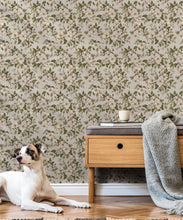 Load image into Gallery viewer, Wallpaper Republic - Floral Emporium Collection - Sweet Brair - Stone - Insitu