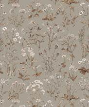 Load image into Gallery viewer, Wallpaper Republic - Floral Emporium Collection - Meadows Antique - French Grey - Swatch