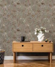 Load image into Gallery viewer, Wallpaper Republic - Floral Emporium Collection - Meadows Antique - French Grey - Insitu