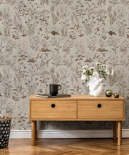Load image into Gallery viewer, Wallpaper Republic - Floral Emporium Collection - Meadows Antique - Stone - Insitu