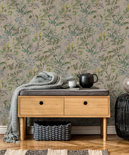 Load image into Gallery viewer, Wallpaper Republic - Floral Emporium Collection - Woodland Floral - Linen - Insitu