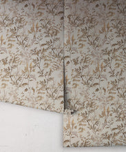 Load image into Gallery viewer, Wallpaper Republic - Floral Emporium Collection - Antique Botanica - Antique Grey - Roll