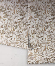 Load image into Gallery viewer, Wallpaper Republic - Floral Emporium Collection - Antique Botanica - Stone - Roll