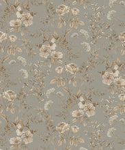 Load image into Gallery viewer, Wallpaper Republic - Floral Emporium Collection - Belle Fleur - Grey Sage - Swatch