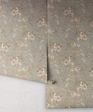 Load image into Gallery viewer, Wallpaper Republic - Floral Emporium Collection - Belle Fleur - Grey Sage - Roll