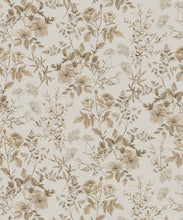 Load image into Gallery viewer, Wallpaper Republic - Floral Emporium Collection - Belle Fleur - Stone - Swatch