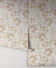 Load image into Gallery viewer, Wallpaper Republic - Floral Emporium Collection - Belle Fleur - Stone - Roll
