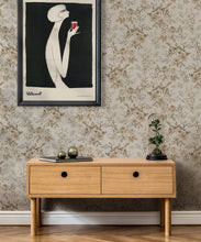 Load image into Gallery viewer, Wallpaper Republic - Floral Emporium Collection - Belle Fleur - Stone - Insitu