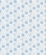 Load image into Gallery viewer, Meadow Dreams Wallpaper - Wallpaper Republic - Colorway: Blue - Swatch