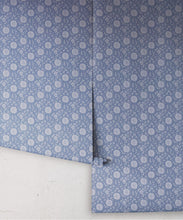 Load image into Gallery viewer, Meadow Dreams Wallpaper - Wallpaper Republic - Colorway: Blue Grey - Roll