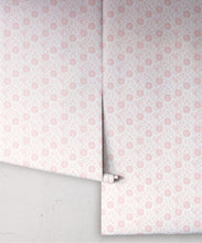 Load image into Gallery viewer, Meadow Dreams Wallpaper - Wallpaper Republic - Colorway: Pink - Roll