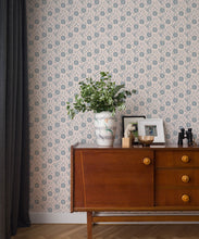 Load image into Gallery viewer, Meadow Dreams Wallpaper - Wallpaper Republic - Colorway: Taupe - Insitu