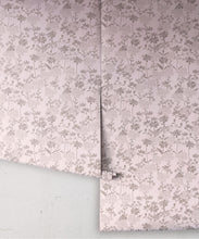 Load image into Gallery viewer, London Street Flowers Wallpaper - Wallpaper Republic - Colorway: Muted Pink - Roll