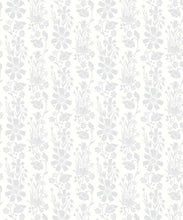 Load image into Gallery viewer, In The Bloom Collection - Wallpaper Republic - Corsage Wallpaper - Colorway: Grey - Swatch